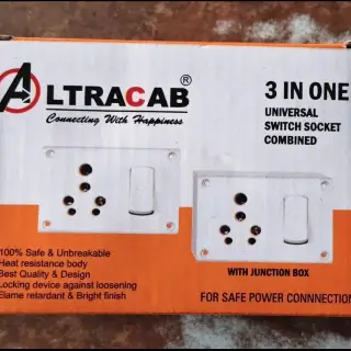 3-in-1 Universal Socket with Switch image 3
