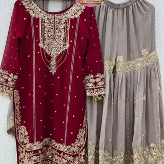 Designer Suits Fully Stitched image 2