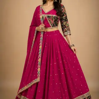 Navratri special lehanga image 5
